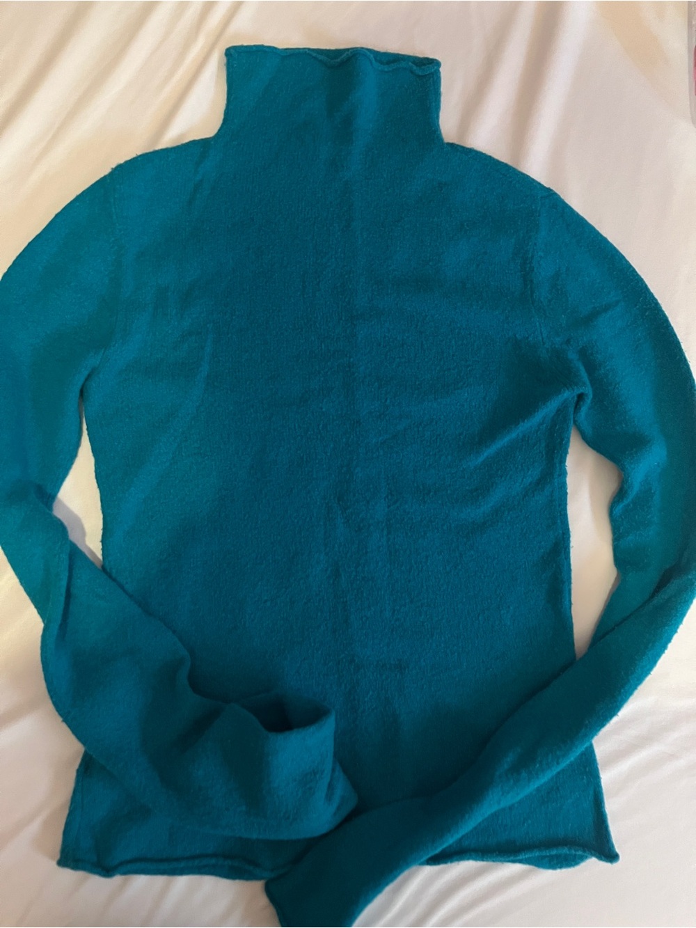 Aritzia Wilfred Teal Turtleneck Women's Sweater
